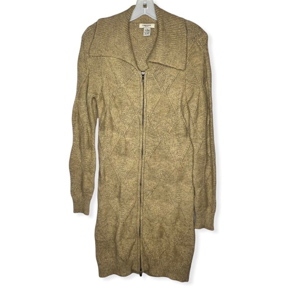 Vintage Vertigo Paris‎ Zip Cardigan Sweater